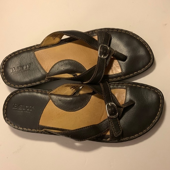 Born Shoes - Brown leather Born  11/43 size sandals